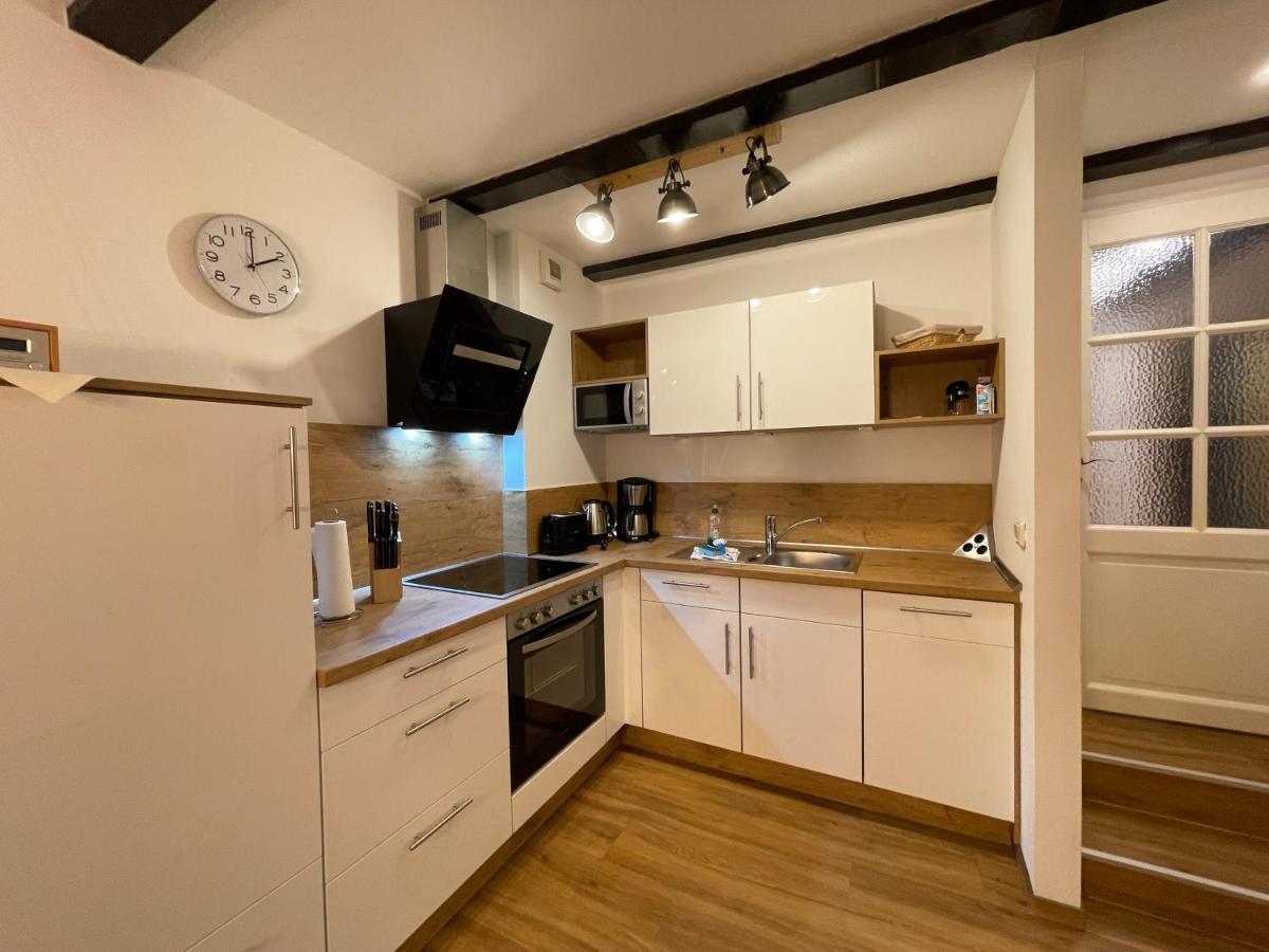 Urlaub Im Fachwerk - Klink Apartamento Quedlinburg Exterior foto